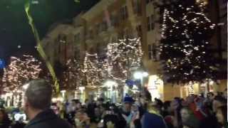 preview picture of video 'Village at Shirlington - Shirlie Lights Up The Village Christmas 2012'