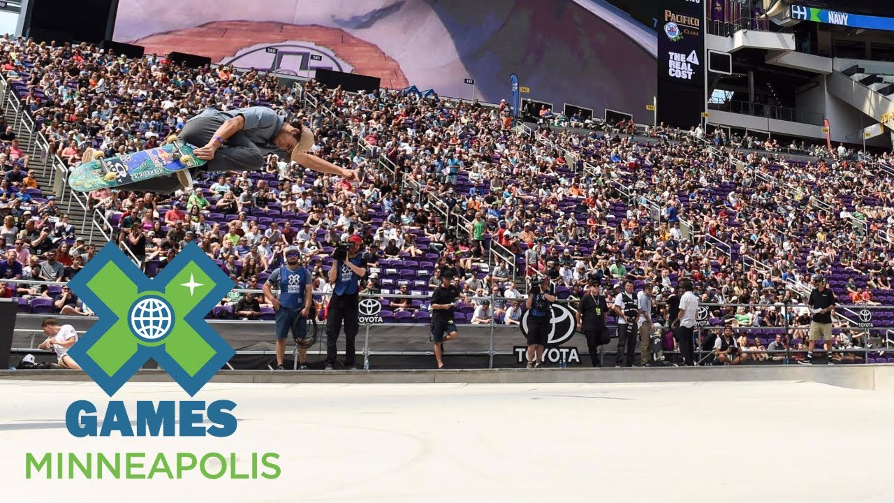 Alex Sorgente vence en 'Park' de los X Games Minneapolis 2017