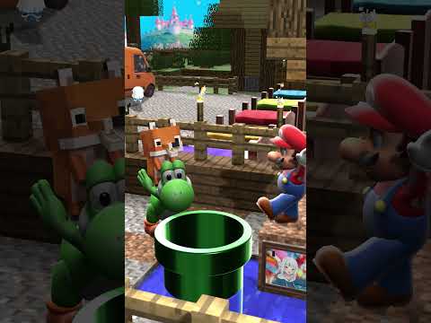 MARBLE - 🤣𝑪𝒐𝒎𝒆 𝒃𝒂𝒄𝒌 𝑴𝒂𝒓𝒊𝒐!!!🦊[Minecraft + Mario Animation] | Voice: @GawrGura + Beatbox: @SOSOLOOPER