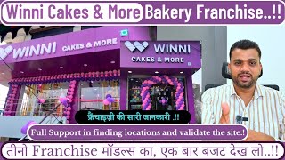 Winni Cakes &amp; More Franchise Opportunity | Best Franchise To Own | Franchise Business #youtube #yt
