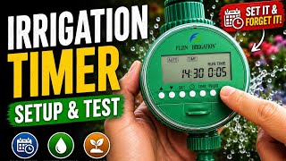 Digitaler Bewässerungstimer: Test & Einrichtungsanleitung