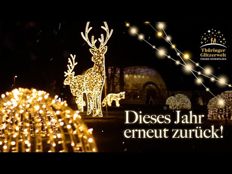 Magisch. Die THÜRINGER GLITZERWELT ist das Event-Highlight dieses Winters.