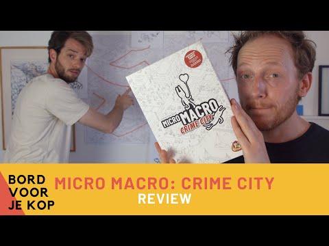 MicroMacro Crime City Bordspel Review - Plaat(s) Delict