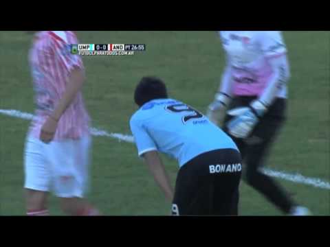 Manotazo salvador. Unión (MDP) 0 - Los Andes 0. Fecha 34. B Nacional 2015. FPT