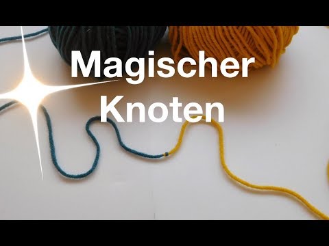 Magic Knot | Joining two balls of yarn together