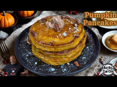 How to Make Pumpkin Pancakes for Thanksgiving!