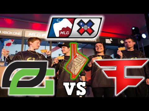 Gold Medal Matchup! OpTic Gaming vs Faze Clan MLG XGAMES Call of Duty Finals!