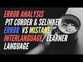 Error Analysis