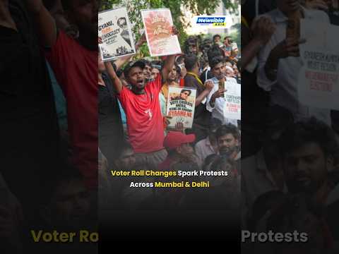 CJP Protests in Mumbai, Delhi Over Voter Roll Changes