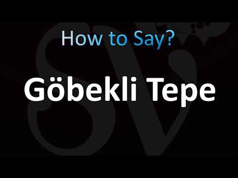 How to Pronounce ''Gobekli Tepe'' Correctly! (Turkish)