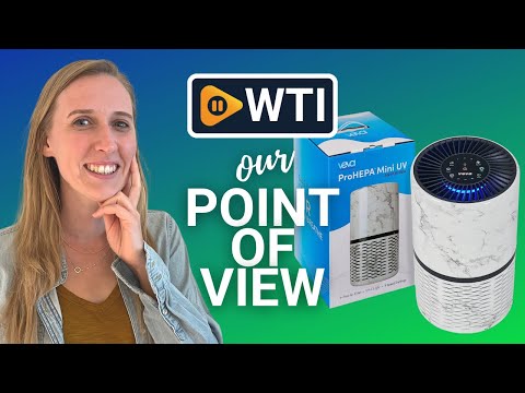 Veva White Circular Air Purifier - WTI product video review
