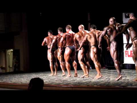 2nd Group Compulsory - Prejudging - Super Heavyweight - IFBB North American 2010