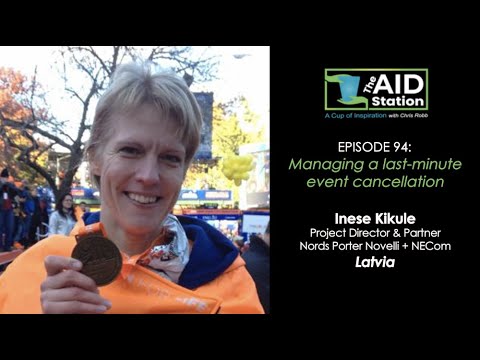 The Aid Station Ep. 94 - Managing a last minute event cancellation with Inese Kikule
