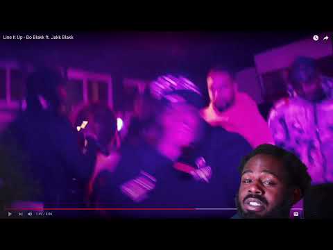 BAD BUNDYY REACTS : Bo Black x Jakk Blakk - Line It Up (Official Music Video)