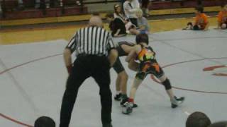 preview picture of video '(2)  11-29-08, Joshua - Wrestling Tournament @ Central'