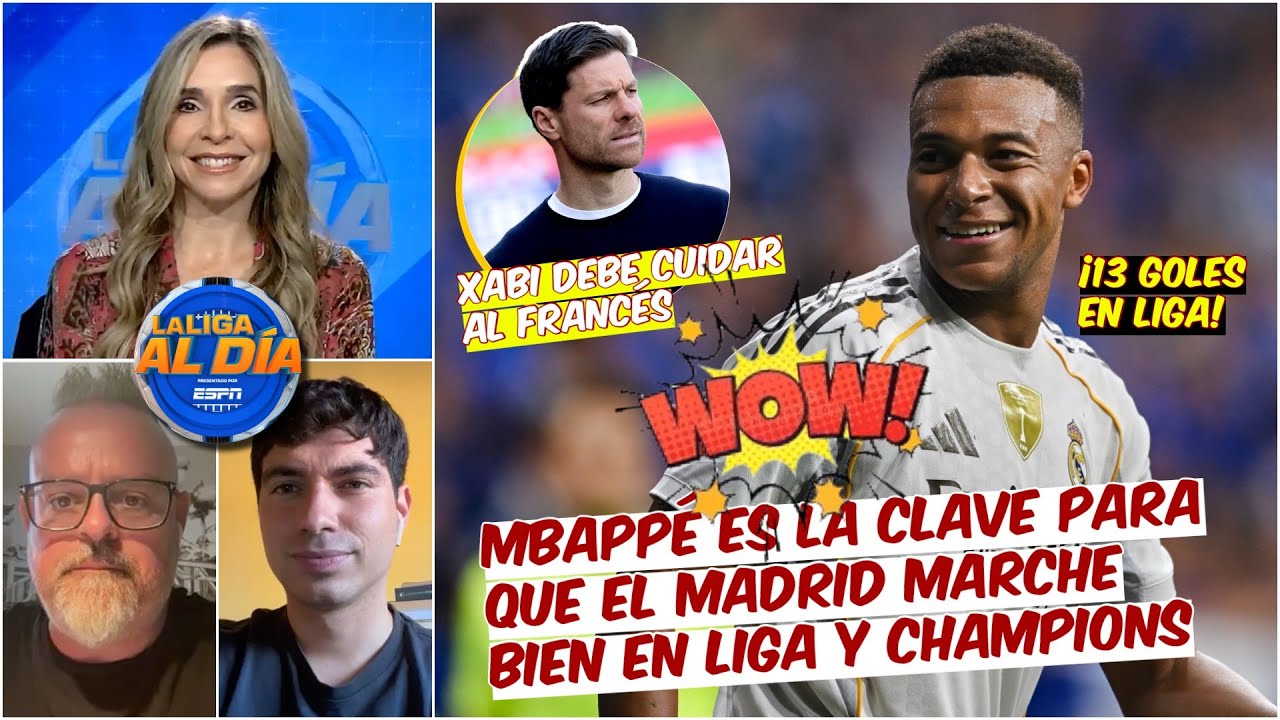 Sin MBAPPÉ, Real Madrid NO SERÍA LÍDER. Xabi Alonso NO DEBE DEJAR que se LESIONE | La Liga Al Día