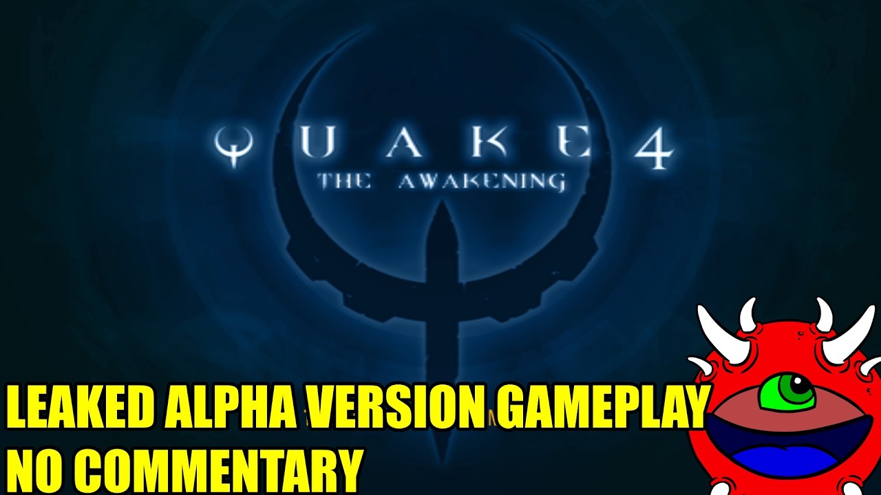 Quake 4: The Awakening - Alpha Leak Gameplay - No Commentary - YouTube