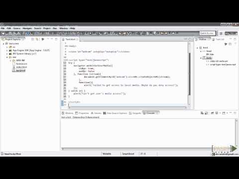 Learning WebRTC Application Development Tutorial Accessing Local Media | packtpub com
