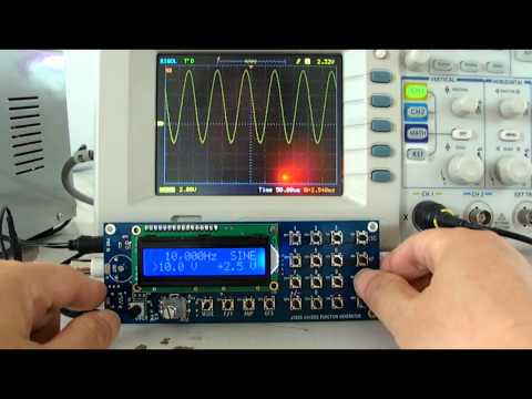 JYETech FG085 demo - Function generator