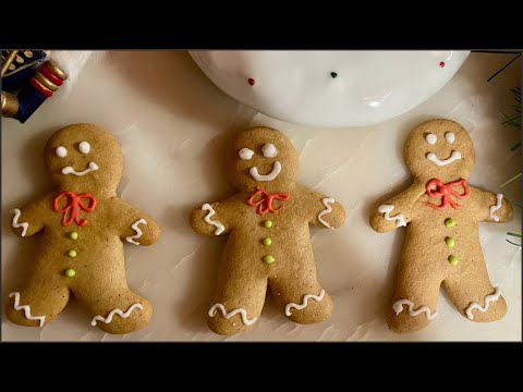 Easiest Ever Gingerbread (Hungarian Mézeskalács) with Royal Icing. No Molasses Recipe!