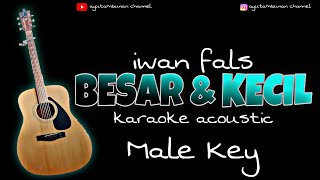 BESAR DAN KECIL - IWAN FALS | KARAOKE TANPA VOCAL | INSTRUMENT