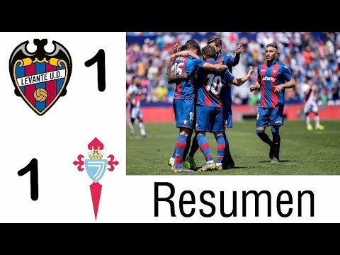 Resumen de Levante - Celta Vigo (1-1)