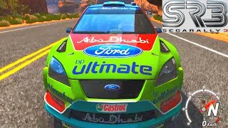 Sega Rally 3 - Racing Ford Focus WRC in Canyon Stage