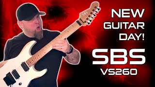 Video thumbnail for New Guitar Day! SBS VS260 Guitar by ChadhingeMusic