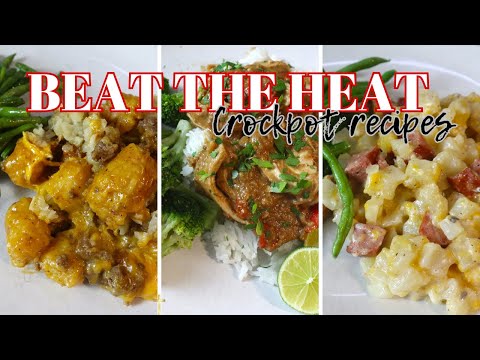 3 EASY AND DELICIOUS CROCKPOT RECIPES/MEAL IDEAS/CROCKPOT @TheSouthernRustic