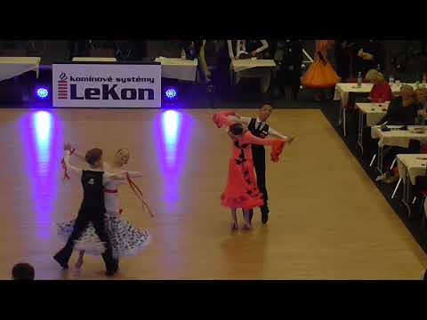 027 Dominik Veverka - Aneta Zymová /MČR STT 2018/ Třinec/ Junior I./ Semifinále/ Waltz