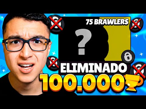 BRAWL STARS ELIMINA a 75 BRAWLERS pero SUBO a las 100.000 COPAS