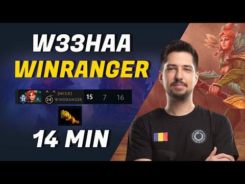W33 Windranger Midlane 14 Min Monkey King Bar Dota 2