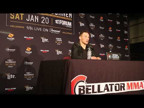 Bellator 192 Post fight Press Conference - Michael Chandler