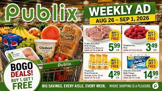 PUBLIX Weekly Ad 8/26/26–9/1/26 🛒 BEST BOGO DEALS & BIG SAVINGS!