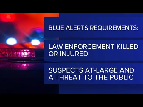 What is a Blue Alert?