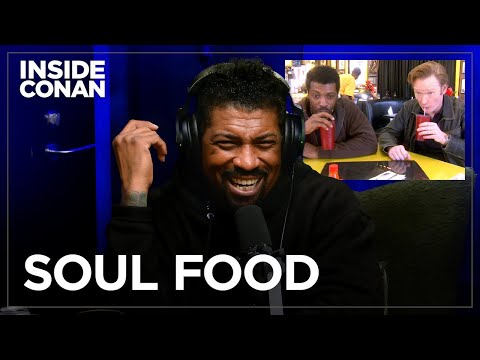 Deon Cole Remembers Eating Soul Food With Conan | Inside Conan