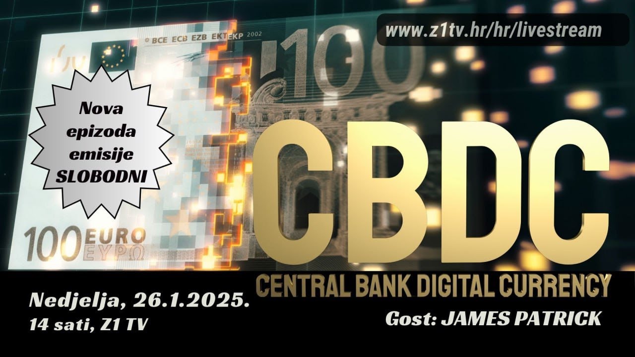 SLOBODNI podcast #101 James Patrick CBDC The end of money