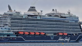 Mein Schiff Flow Cruise Ship Sea Trials 14/02/2026 09:00