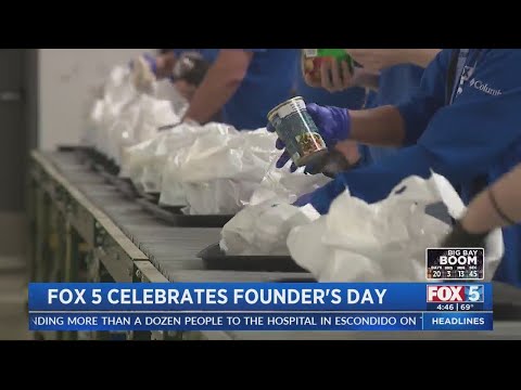 FOX 5/KUSI celebrates Nexstar’s Founder’s Day of Caring with the San Diego Food Bank