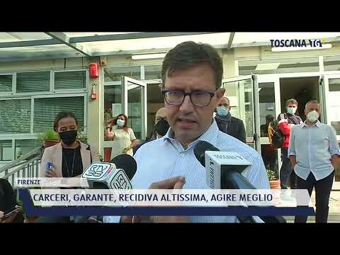 2021-11-09 FIRENZE - CARCERI, GARANTE, RECIDIVA ALTISSIMA, AGIRE MEGLIO