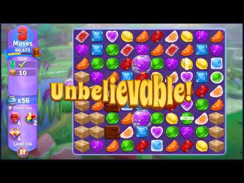 Wonka's World of Candy Level 134 - NO BOOSTERS + FULL STORY 🍫 | SKILLGAMING ✔️
