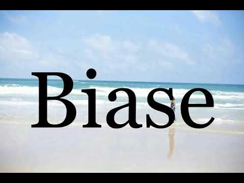 How To Pronounce Biase🌈🌈🌈🌈🌈🌈Pronunciation Of Biase