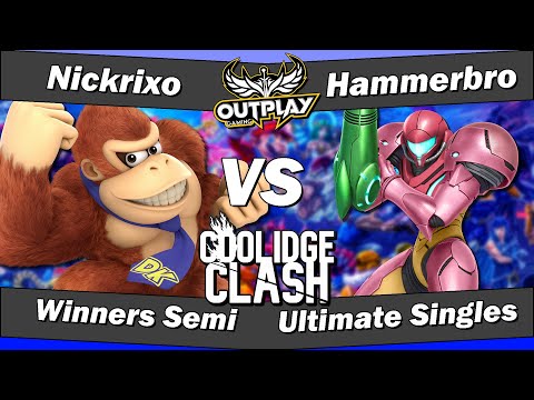 Coolidge Clash #29 Winners Semi - Nickrixo (Donkey Kong) Vs. Hammerbro (Samus) Smash Ultimate