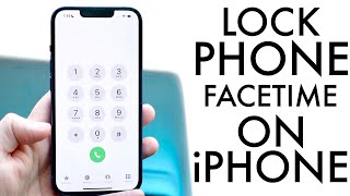 How To Passcode Lock Phone / Facetime On iPhone