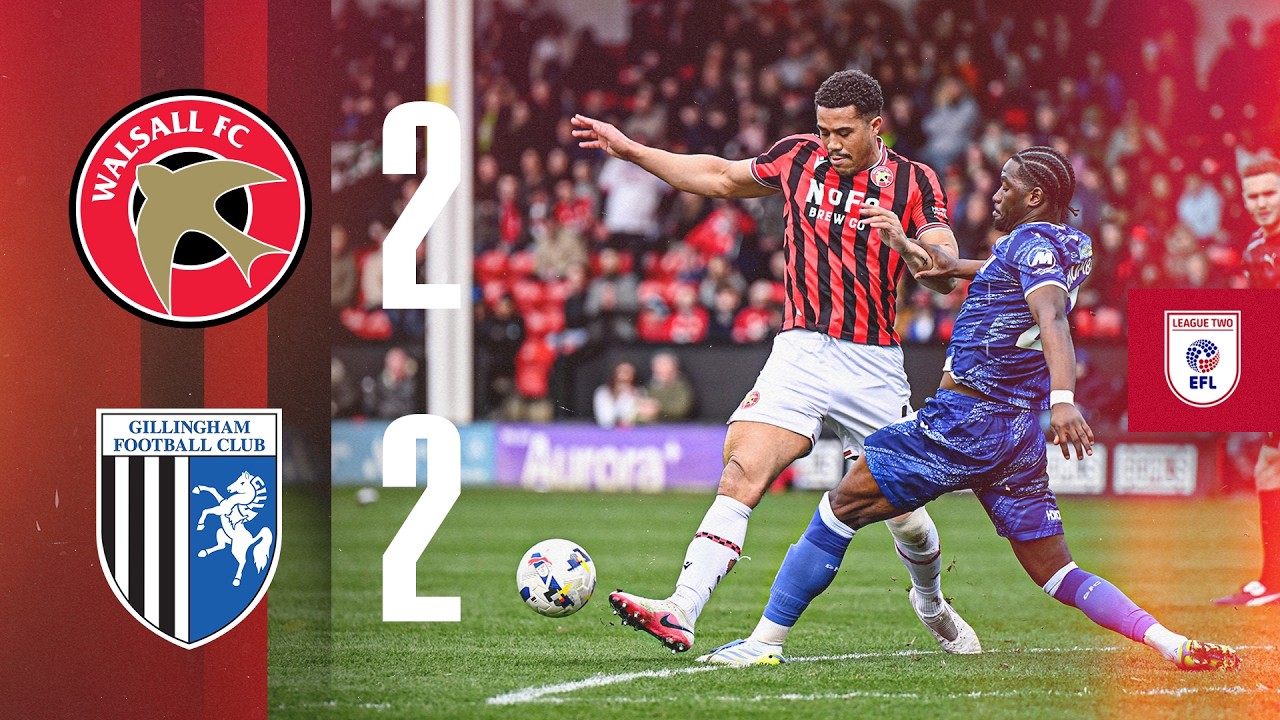 Walsall vs Gillingham Highlights