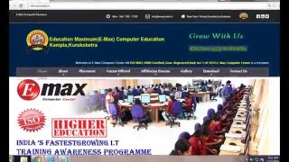 Registered a computer Education, how to open a computer center, free computer center franchise