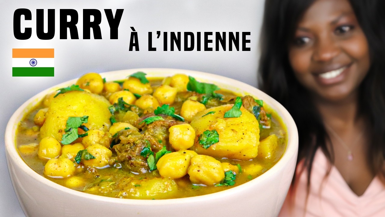 CURRY 🇮🇳 (Mouton, Pommes de Terre et Pois Chiches)