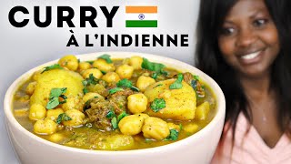 CURRY à l'INDIENNE 🇮🇳 (Mouton, Pommes de Terre et Pois Chiches)