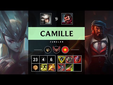 Camille Jungle vs Graves - VN Grandmaster Patch 25.06