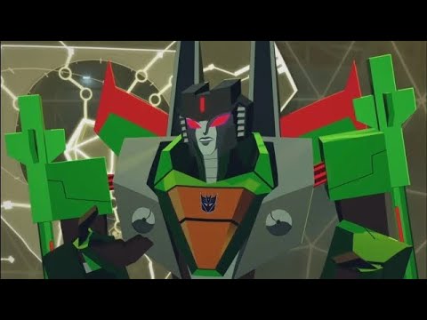 Transformers Cyberverse Acid Storm story/scenes